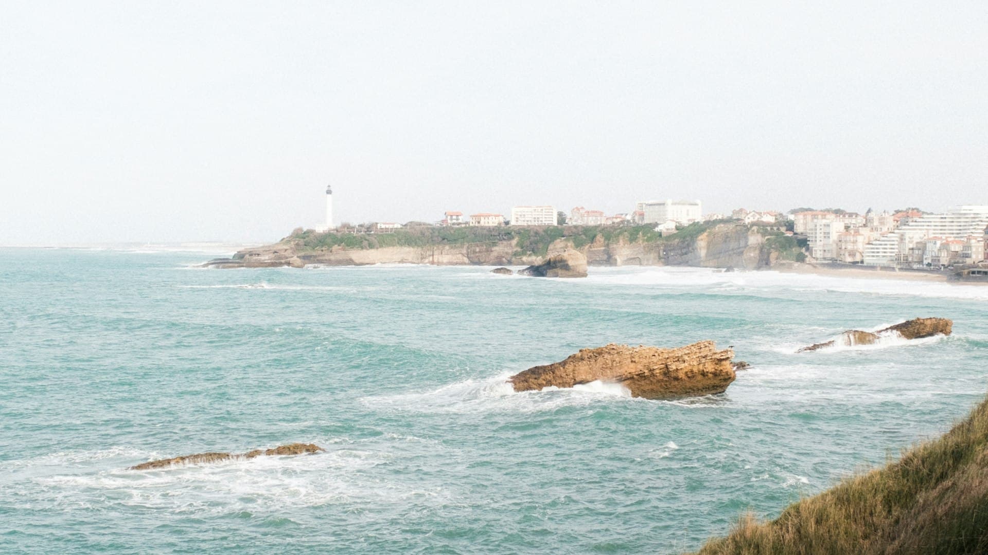 Création site internet Pays Basque — côte océan Biarritz